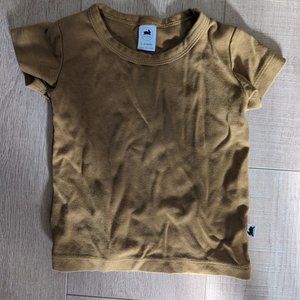 Little & Lively golden yellow shirt